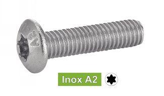 TORNILLOS CABEZA ABOMBADA SEIS LOBULADOS - Acero inoxidable a2