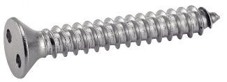 [DIN 7982] VIS A TOLE TETE FRAISEE INVIOLABLE -SNAKE EYES- - INOX A2 (SIMILAR ISO 7050, NFE25-656, UNI 6955)