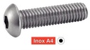 VITI METALLICHE A TESTA ESAGONALE IN ACCIAIO INOX A4