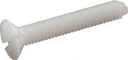 [DIN 963] TORNILLOS CABEZA AVELLANADA RANURADA - Nailon 6.6 (similar ISO 2009, NFE25-123, UNI 6109)