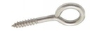PITON A FILETAGE BOIS - INOX A2