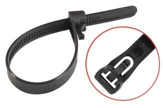 ENLACE NYLON NEGRO REUTILIZABLE - Nailon 6.6