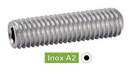 [ISO 4029] HEXAGON SOCKET SET SCREWS CUP POINT - Stainless steel a2 (similar DIN 916, NFE27-183, UNI 5929)