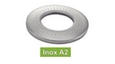 RONDELLE CONICHE RIGATE SERIE STRETTA - ACCIAIO INOX A2