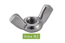 PORCAS DE ORELHA FORMATO AMERICANO - A2 AÇO INOXIDÁVEL (similares à DIN 315)