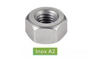 PORCAS ALTAS, M = D - AÇO INOXIDÁVEL A2