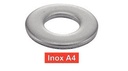 [NFE 25513] ARANDELAS PLANAS NORMA NFE TIPO M - Acero inoxidable a4 (NFE25-514, ISO 7089)