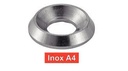 MACHINED CUP WASHERS - Stainless steel a4