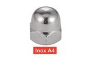 [DIN 1587] PORCAS DE CAPA - AÇO INOXIDÁVEL A4 (UNI 5721)