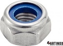[DIN 985] ECROUS HEXAGONAUX INDESSERRABLES - INOX A2 (SIMILAR ISO 10511, NFE25-412, UNI 7474)