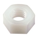 [DIN 934] ECROUS HEXAGONAUX - NYLON 6.6 (SIMILAR ISO 4032, NFE25-401, UNI 5588)