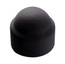 CAPAS PARA PORCAS SEXTAVADAS PRETAS - RAL 9005 - POLIETILENO