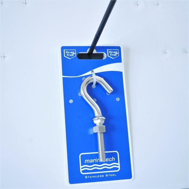  GANCHO CON HILO - ACERO INOXIDABLE A4