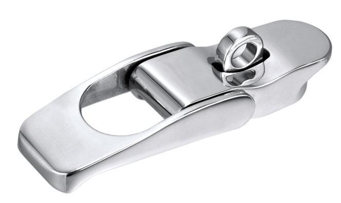  LOCKABLE SWIVEL HASP - STAINLESS STEEL A4