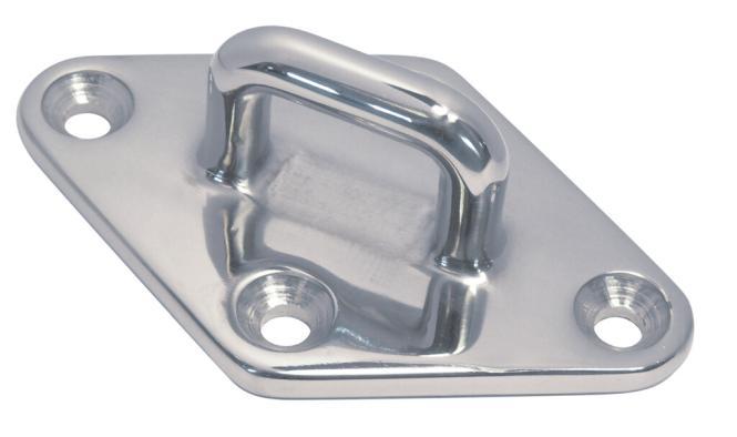  OJO DE ALMOHADILLA DE DIAMANTE - ACERO INOXIDABLE A4