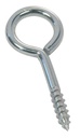  SCREW EYE WITH WOOD THREAD - STAINLESS STEEL A4