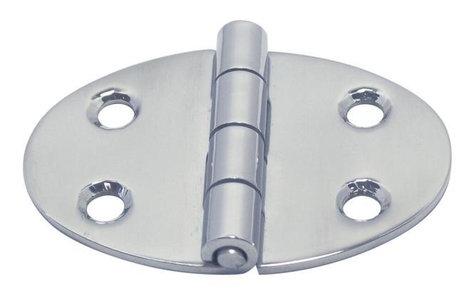  OVAL HINGE - STAINLESS STEEL A2