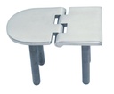  CERNIERA CON FILETTATURA - ACCIAIO INOX A4