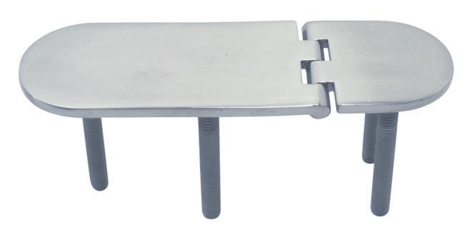  CERNIERA CON FILETTATURA - ACCIAIO INOX A4