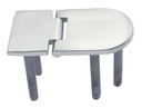  CERNIERA CON FILETTATURA - ACCIAIO INOX A4