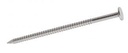 FLAT HEAD RINGED NAIL - Stainless steel a2