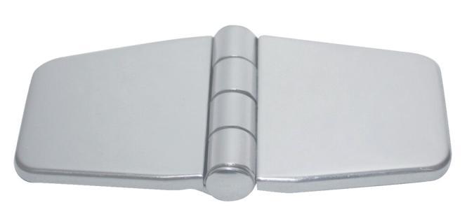 CHARNIÈRE AVEC CACHE DE VIS - INOX A4