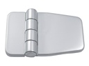 CHARNIÈRE AVEC CACHE DE VIS - INOX A4
