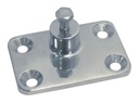  BISAGRA DE CUBIERTA PARA MONTAJE LATERAL - ACERO INOXIDABLE A4
