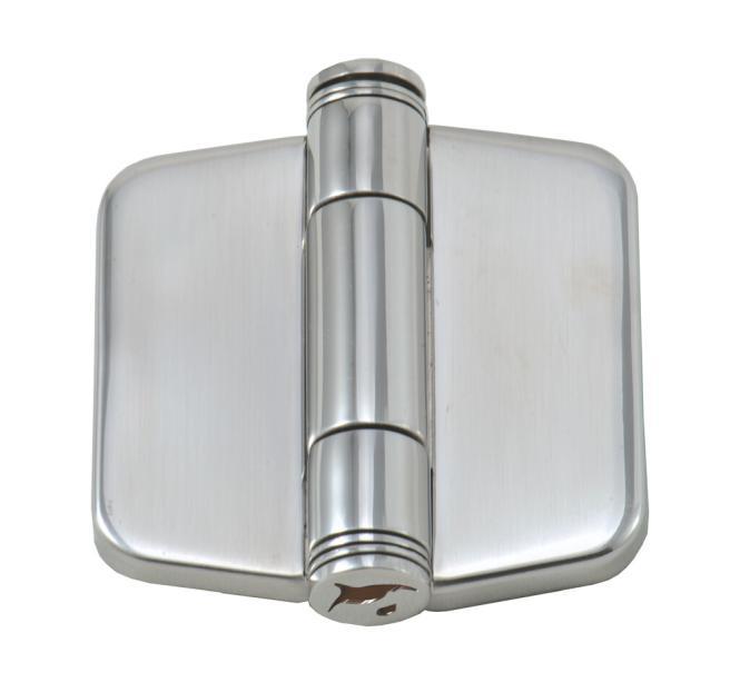 CHARNIÈRE AVEC COUVERCLE À DÉCLIC - INOX A4