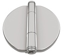  HINGE WITH SNAP-DOWN COVER - STAINLESS STEEL A4