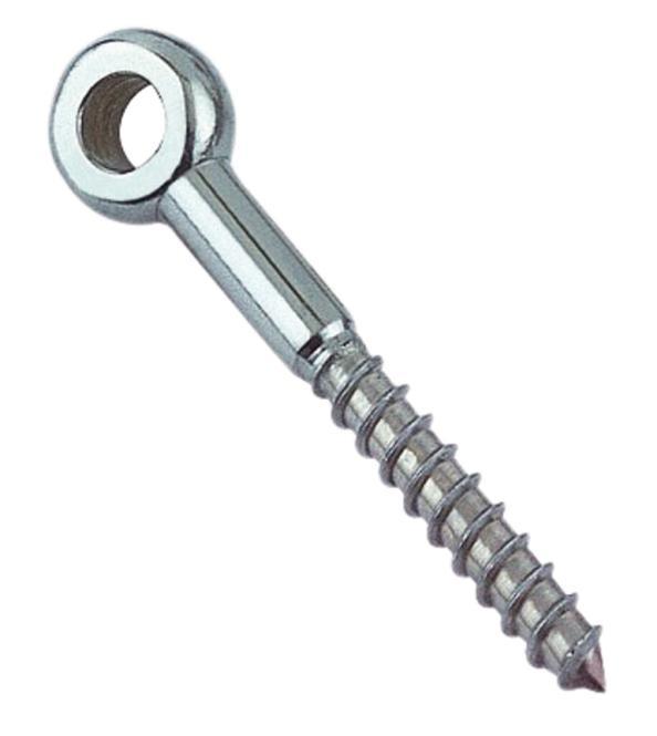  BULLONE AD OCCHIELLO CON FILETTATURA PER LEGNO - FORMATO