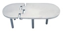 CHARNIÈRE AVEC FILETAGE - INOX A4