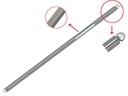 POTEAU RÉGLABLE POUR BIMINI - INOX A2