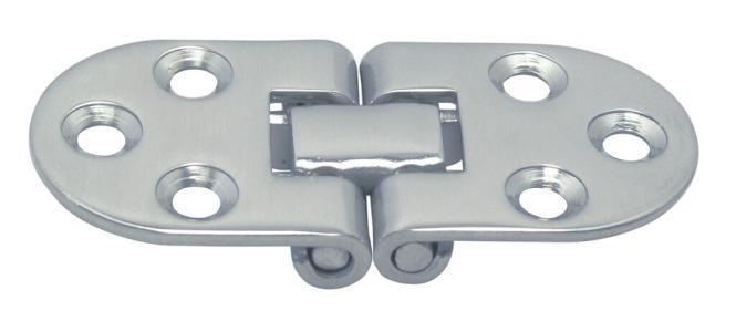  HINGE, 180° - STAINLESS STEEL A4