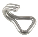  GANCIO A STRAPPO, PER IMPIEGHI GRAVOSI - ACCIAIO INOX A4
