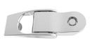 SWIVEL HASP WITH LOCK - STAINLESS STEEL A4
