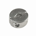 BAGUE D'ARRÊT POUR CÂBLE, 2 PARTIES (2 VIS) - INOX A4