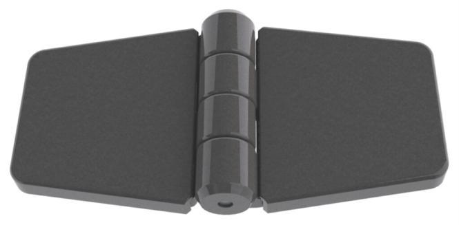 COVERED HINGE - PLASTIC
