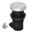  PUSHLOCK ROUND - STAINLESS STEEL A4/NYLON