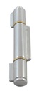  WELD-ON HINGE, 3-PART - STAINLESS STEEL A2