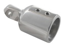  TAPPO SUPERIORE CON 2 VITI, PER IMPIEGHI GRAVOSI - ACCIAIO INOX A4