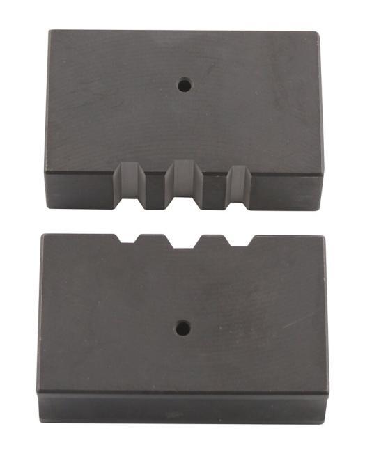 PRESSBACKEN FÜR OVAL-PRESSKLEMMEN - STAHL