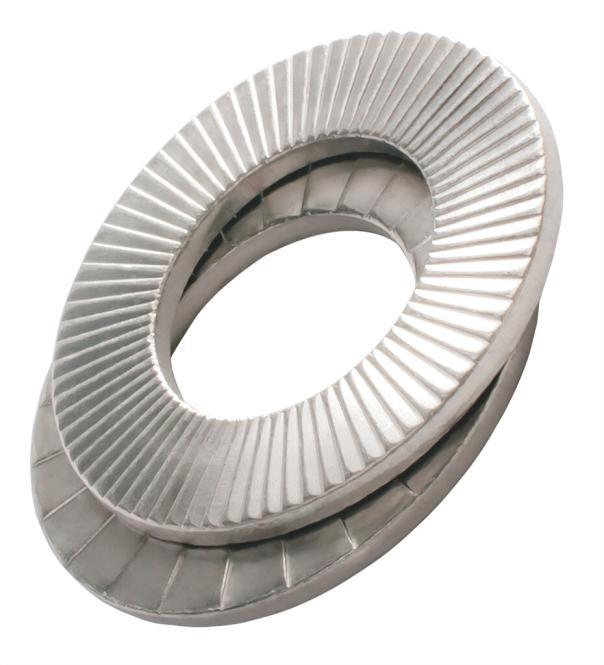  WEDGE LOCK WASHERS, WIDE - 1.4547