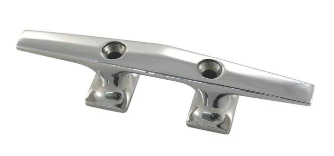 HUMPBACK CLEAT WITH 2 DRILLINGS - STAINLESS STEEL A4
