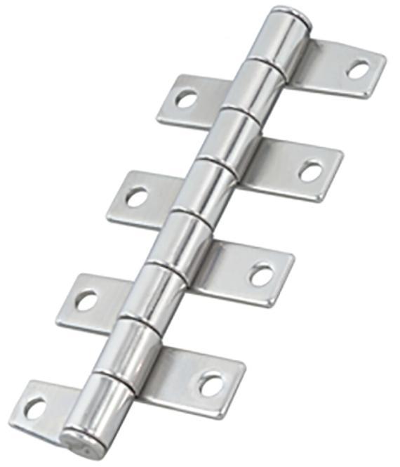  CERNIERA DI TENUTA CON FOGLIE LUNGHE - ACCIAIO INOX A4