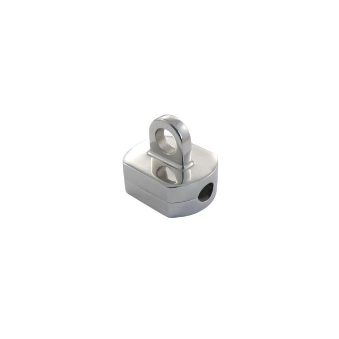  MORSETTO PER FUNE METALLICA CON OCCHIELLO SERIE MT - ACCIAIO INOX A4