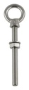  EYE BOLT WITH METR. THREAD - STAINLESS STEEL A4