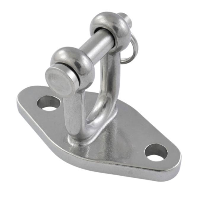 PLAQUE DE BASE AVEC MANILLE, MT-SÉRIE - INOX A4