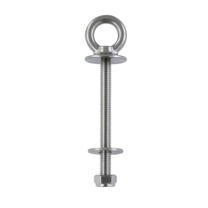  EYE BOLT WITH COLLAR AND METR. THREAD, MT-SERIES - STAINLESS STEEL A4