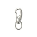  SPRING HOOK SURF-SNAP WITH SWIVEL EYE, MT-SERIES - STAINLESS STEEL A4